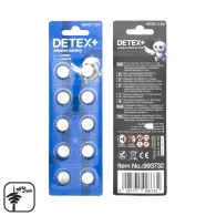 باتری سکه ای +DETEX مدل AG10 بسته 10 عددی