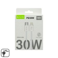 کابل تایپ سی به لایتنینگ 30 وات BAVIN مدل CB325