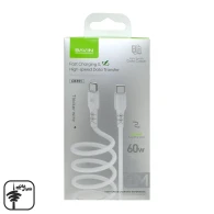 کابل دوسر تایپ سی 60 وات BAVIN مدل CB351 طول 2 متر