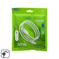 کابل تایپ سی به لایتنینگ 30 وات BAVIN مدل CB384