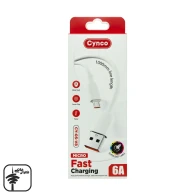 کابل میکرو 6A سیلیکونی Cynco مدل CY-05-V8