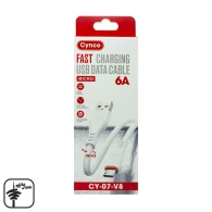 کابل میکرو 6A سیلیکونی Cynco مدل CY-07-V8
