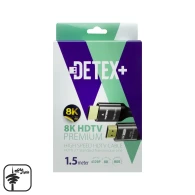 کابل HDMI 8K یک و نیم متری +DETEX