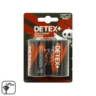 باتری سایز D بزرگ +DETEX مدل R20P بسته دو عددی