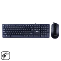 کیبورد و موس سیمی +DETEX مدل DK706