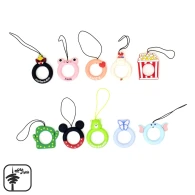 حلقه آویز سیلیکونی فانتزی