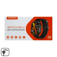 ساعت هوشمند طرح اپل واچ KEQIWEAR مدل KW23 ULTRA3 + سه بند