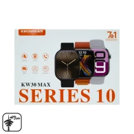ساعت هوشمند طرح اپل واچ KEQIWEAR مدل KW30 MAX + هفت بند