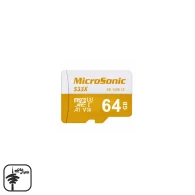 رم 64 گیگ میکروسونیک MicroSonic مدل 533X 100Mb/s U3