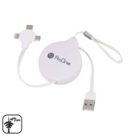 کابل تبدیل USB به USB-C / microUSB / لایتنینگ پرووان مدل PCC108R