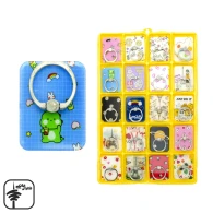 حلقه پشت گوشی فلزی طرح دار