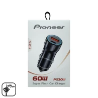 شارژر فندکی سوپرفست دو پورت Pioneer مدل Pi-3315