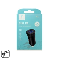 شارژر فندکی دو پورت Dolphin مدل SZ11