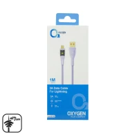 کابل 3A لایتنینگ چراغ دار اکسیژن مدل LX-24