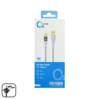 کابل 3A تایپ سی چراغ دار اکسیژن مدل LX-24