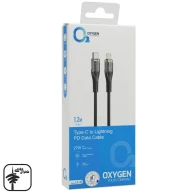 کابل 3A تایپ سی به لایتنینگ اکسیژن مدل LX20